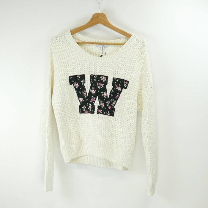 Weisser Damen Pullover, Gr. M, TALLY WEIJL