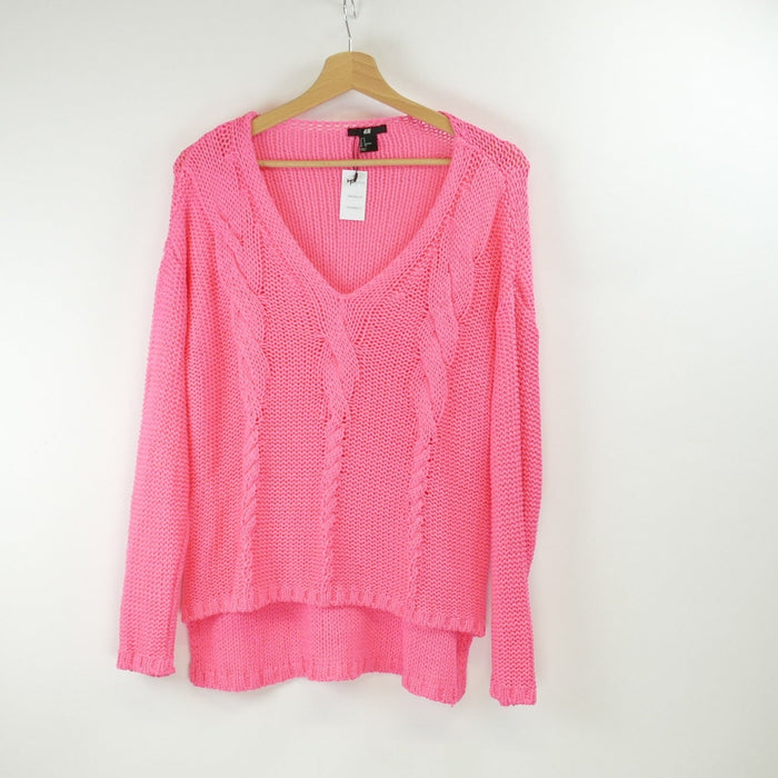 Pinker Damen Pullover, Gr. S, H&M