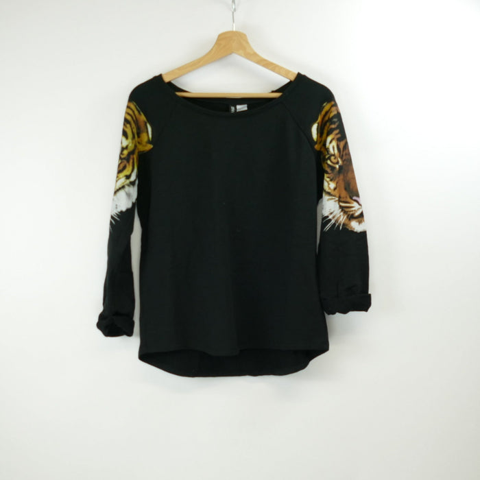 Schwarzer Damen Pullover, Gr. M, H&M