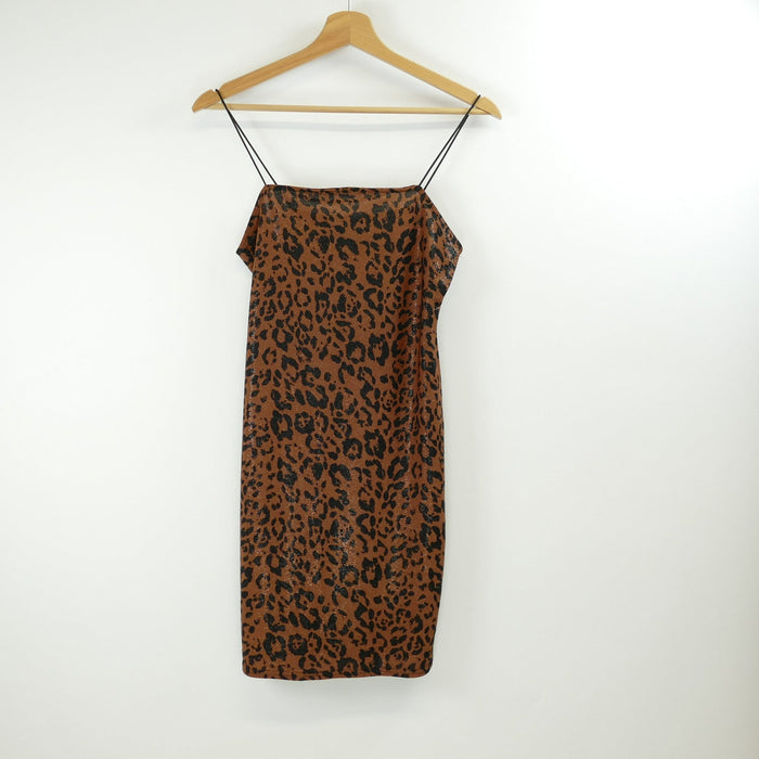 Elegantes braun-schwarzes Damen Oberteil, Gr. 40, NEW LOOK