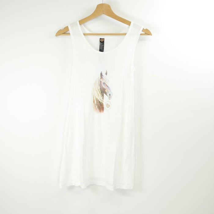 Weisses Damen T-Shirt, Gr. ONE SIZE