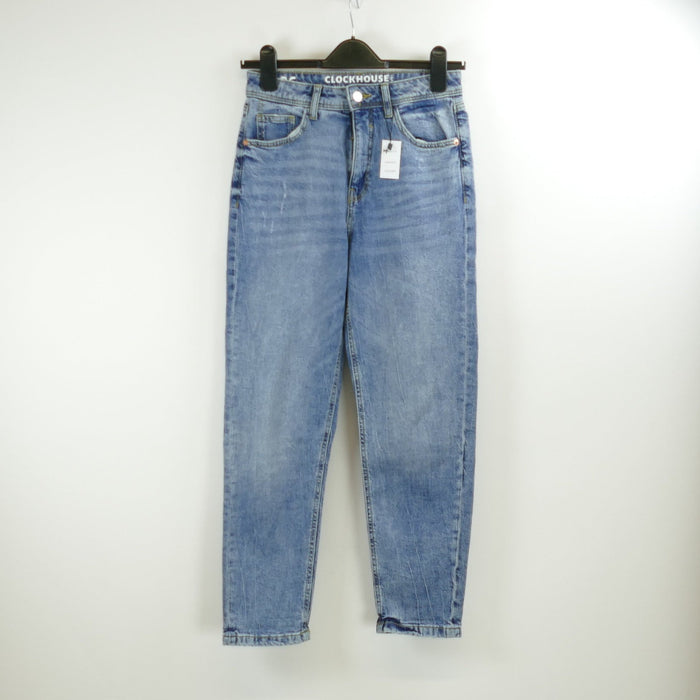 Blaue Damen Jeans, Gr. 36, CLOCKHOUSE C&A