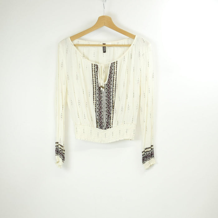 Weisse Bluse, Gr. 36, H&M