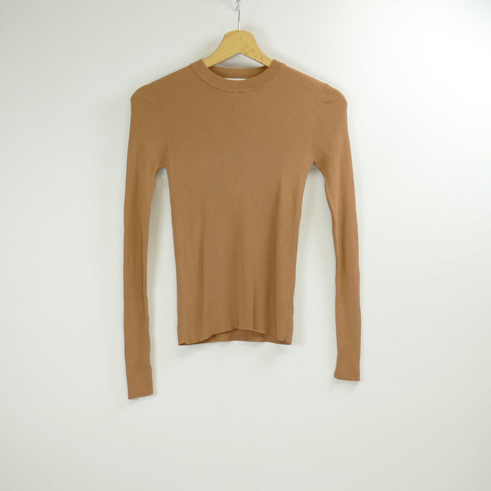 Brauner Damen Pullover, Gr. S, ZARA