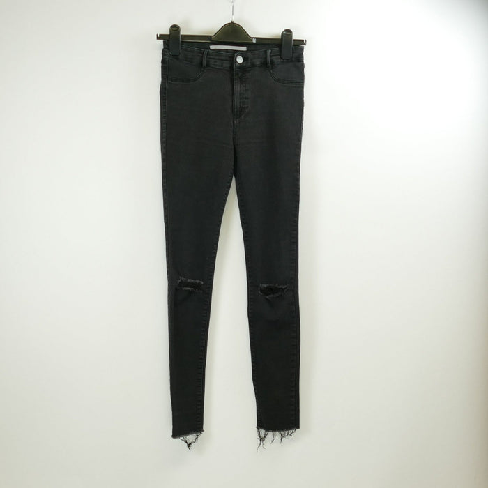 Schwarze Jeans, Gr. XS, ZARA