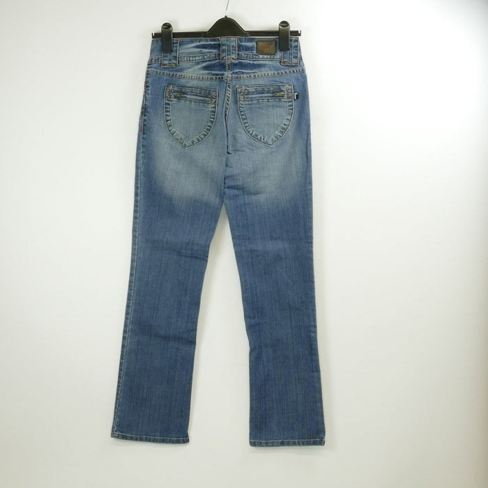 Blaue Damen Jeans, Gr. 27, BLACKOUT