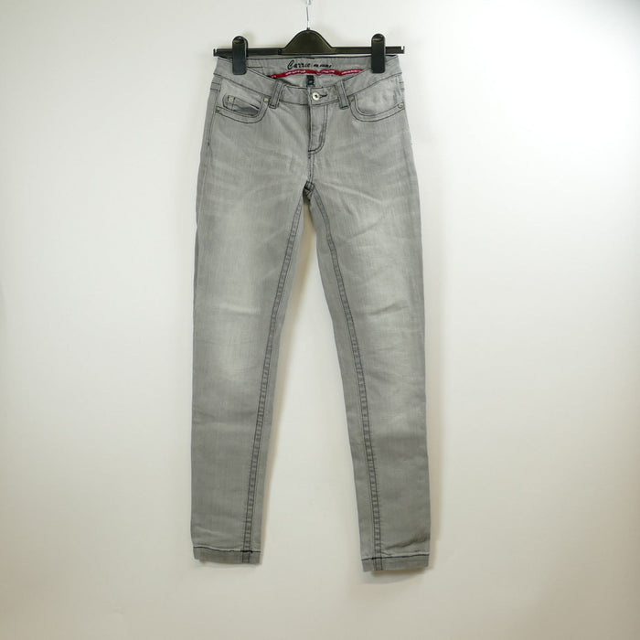 Graue Damen Jeans, Gr. 27/30, NONAME