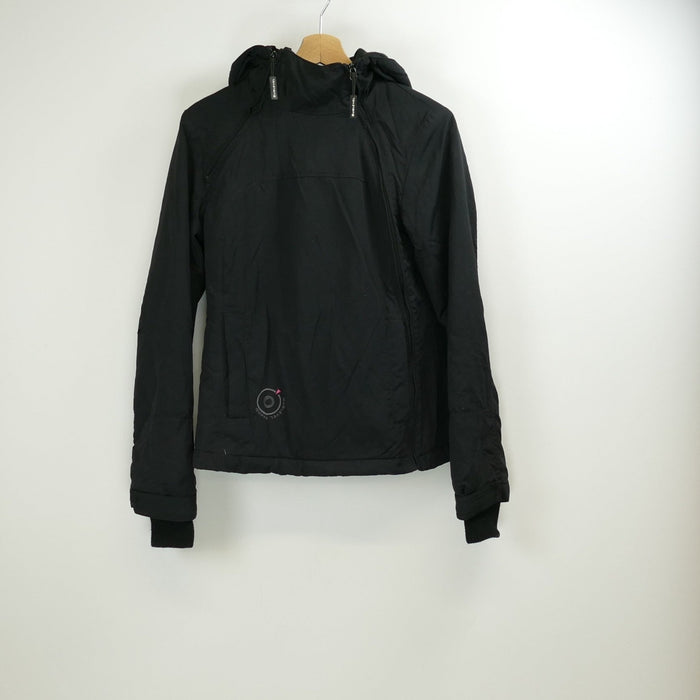 Schwarze Winterjacke, Gr. M, SUBLEVEL