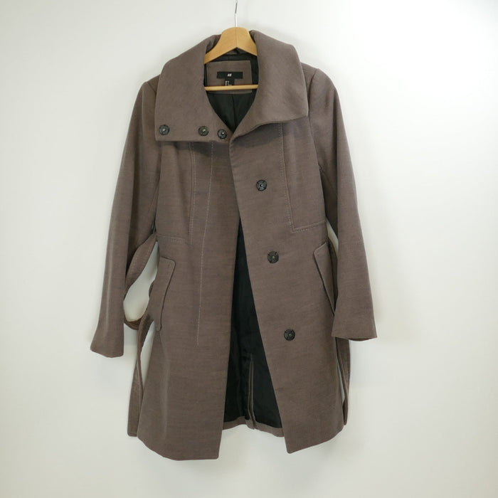 Brauner Wintermantel, Gr. 34, H&M