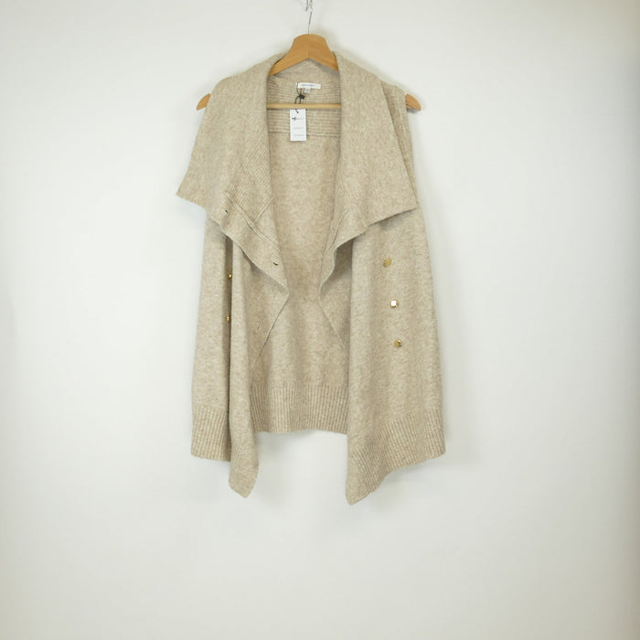 Elegante beige Damen Strickjacke, Gr. L, Valleygirl