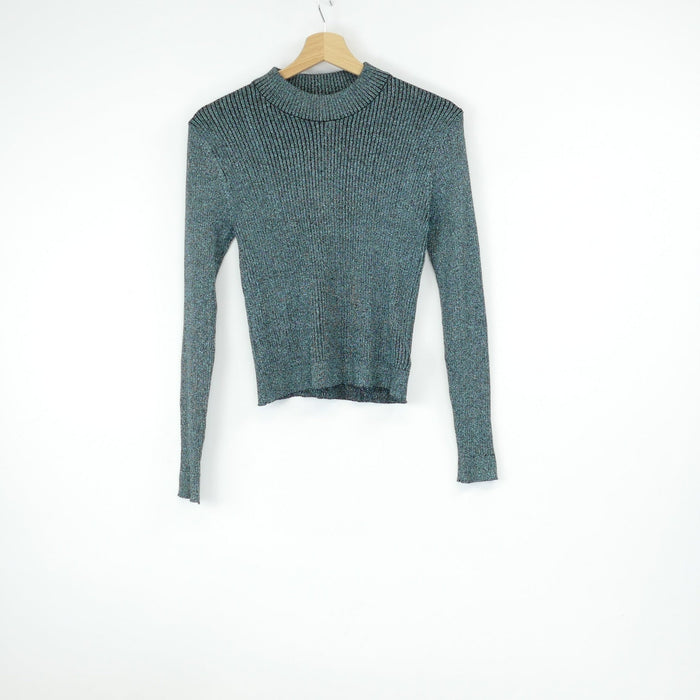 Dunkelblauer Damen Pullover, Gr. L, H&M