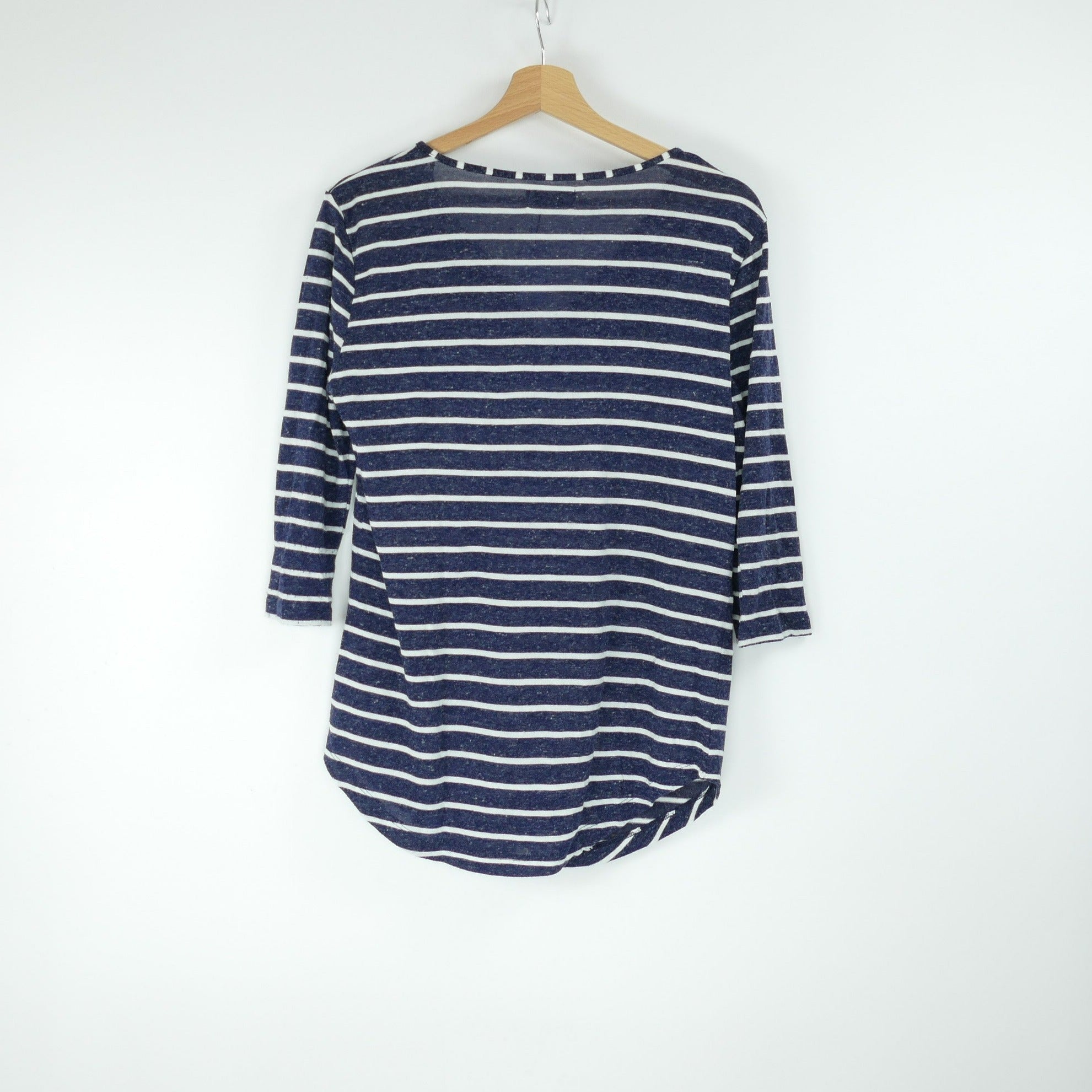 Blauer Damen Pullover, Gr. M, papaya
