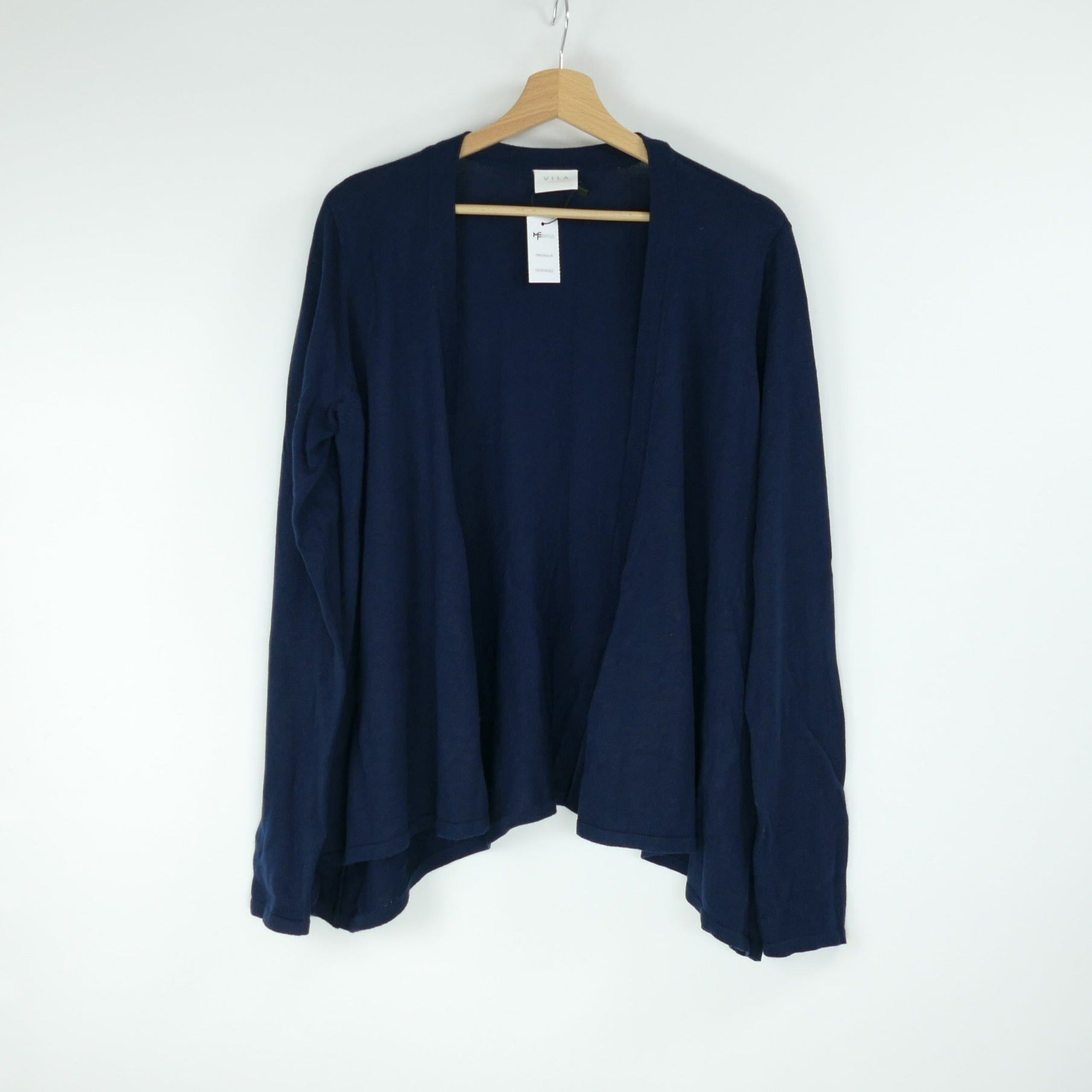 Dunkelblaue Damen Strickjacke, Gr. L, VILA