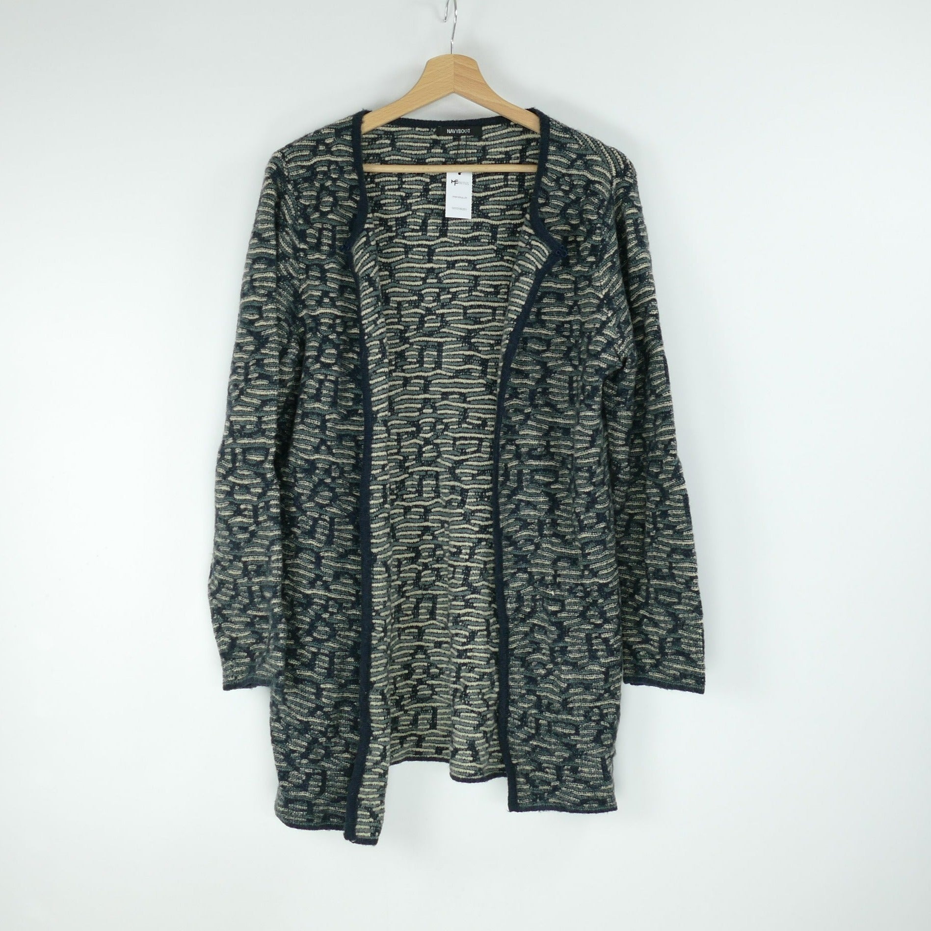 Dunkelblaue Damen Strickjacke, Gr. L, NAVYBOOT