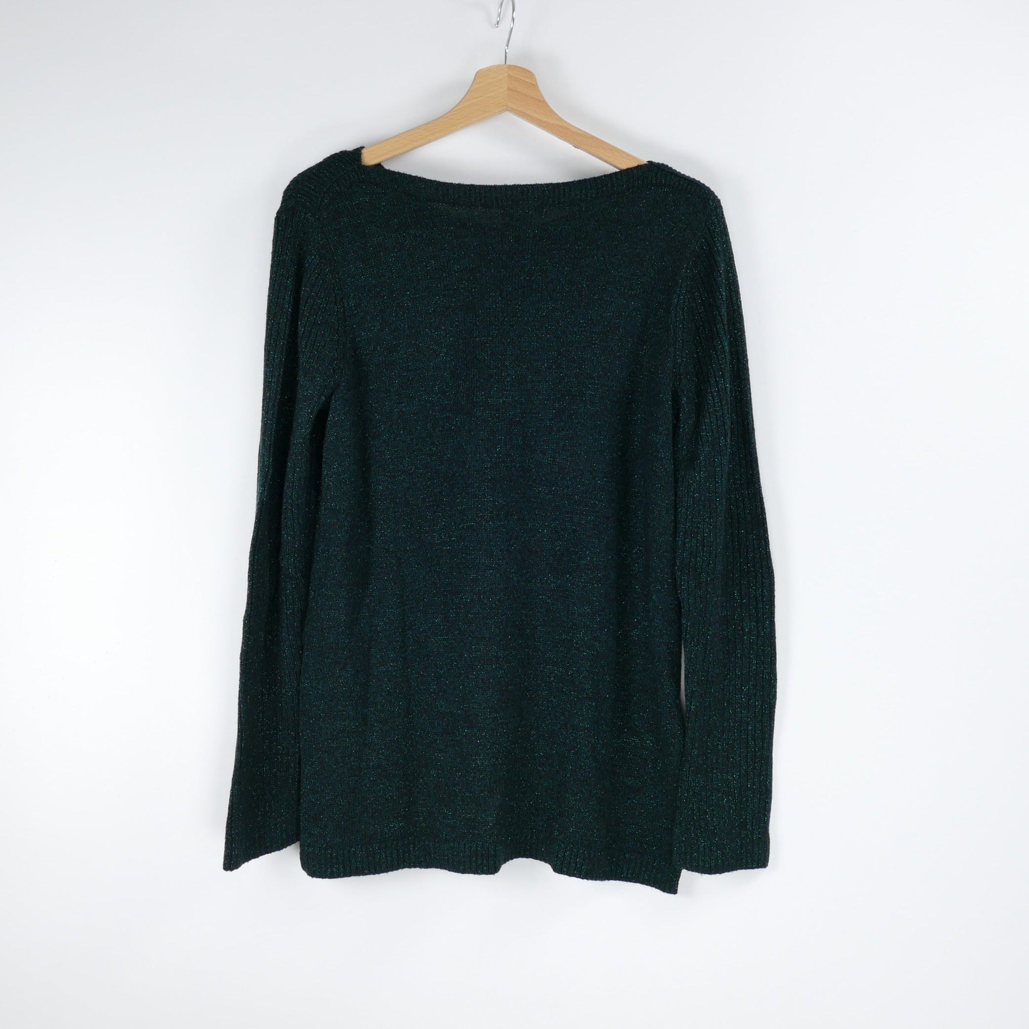 Grüner Damen Pullover, Gr. L, H&M