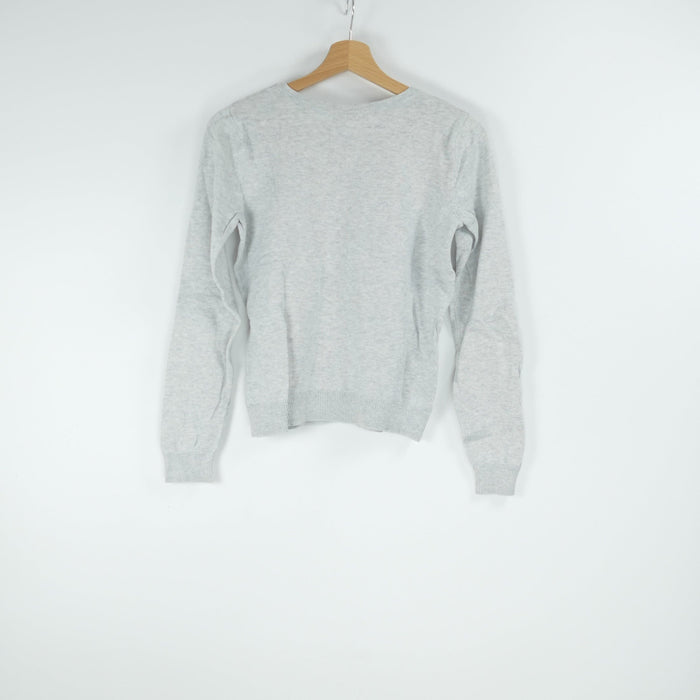 Hellgrauer Damen Pullover, Gr. S, H&M