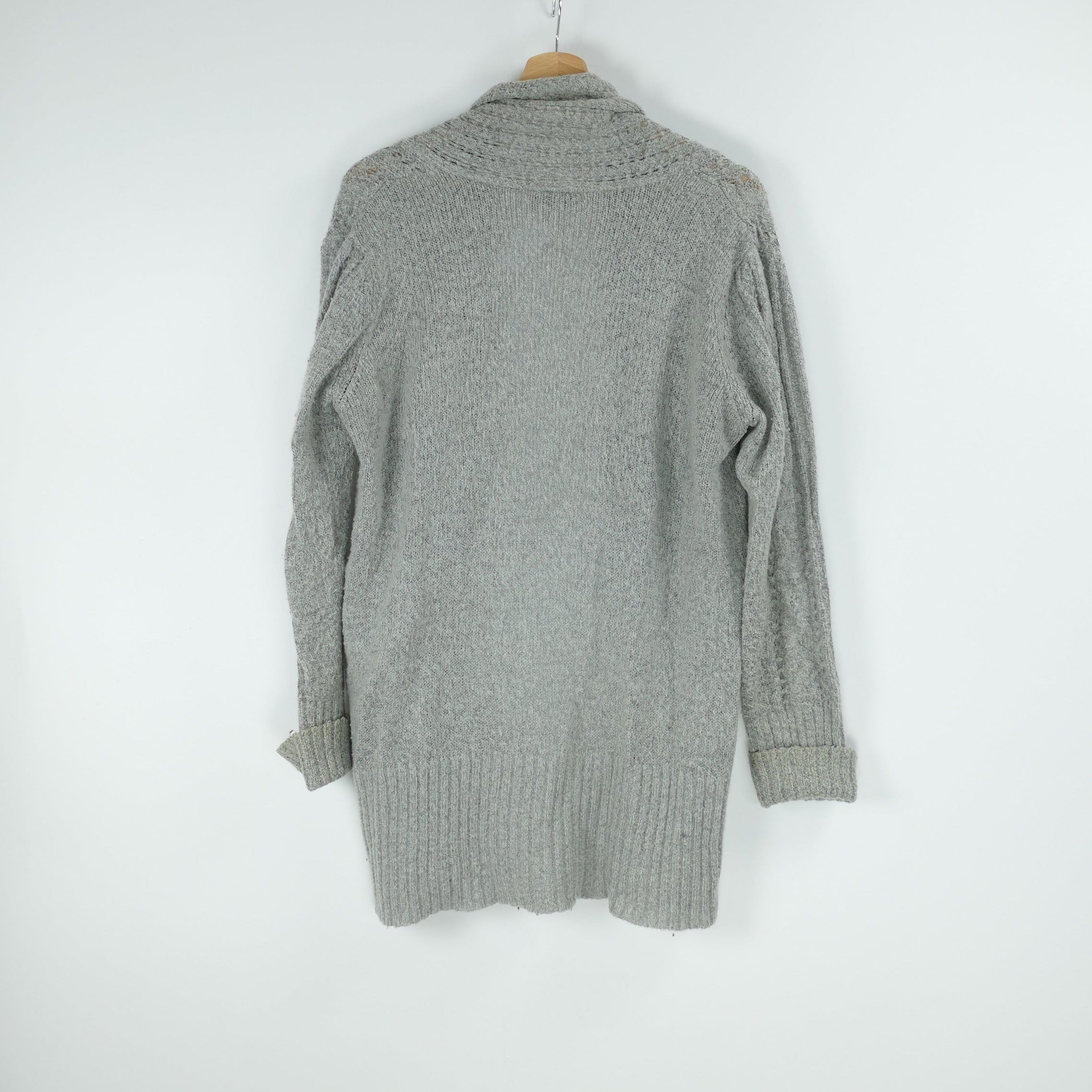 Graue Damen Strickjacke, Gr. M, Yessica C&A