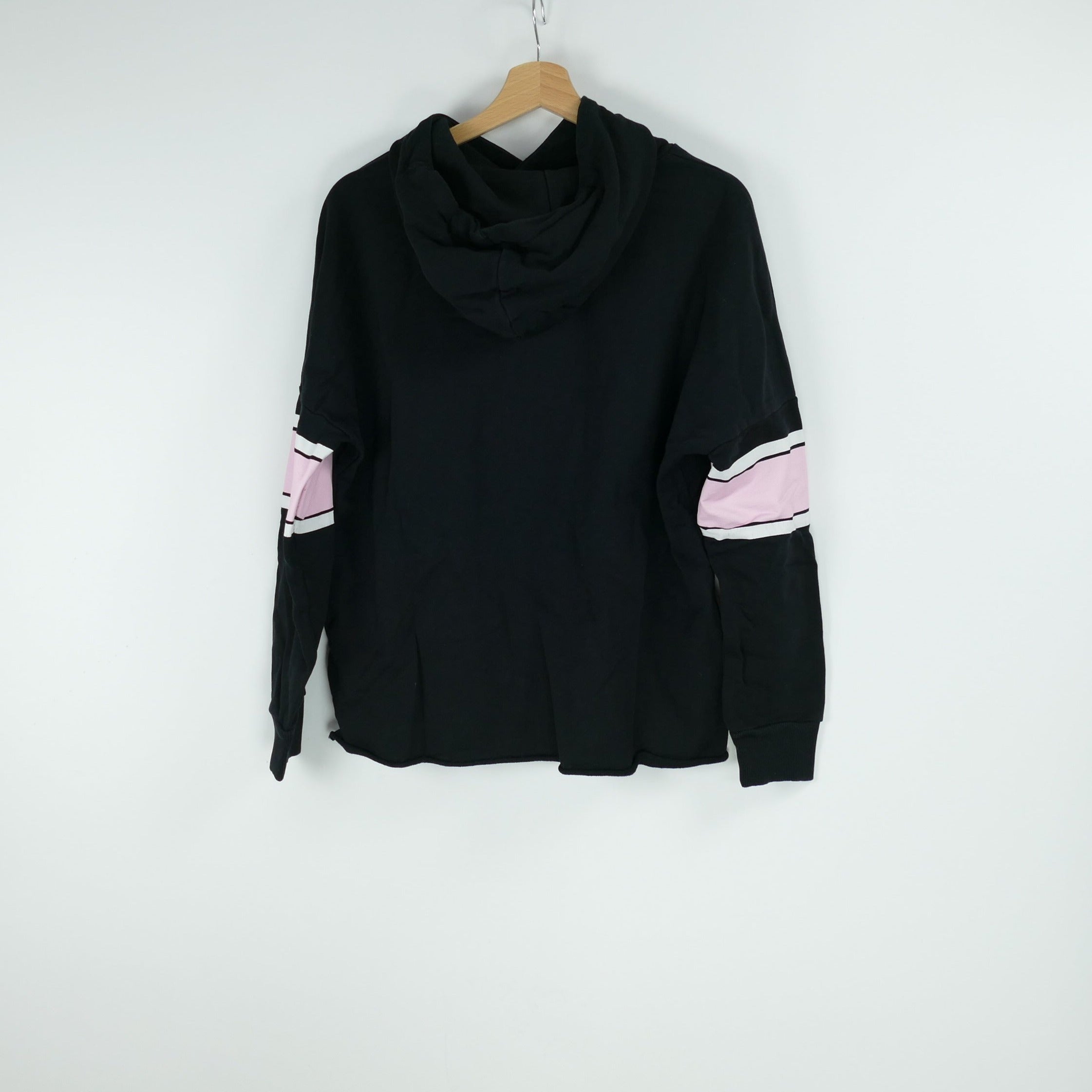 Schwarzer Damen Kapuzen-Pullover, Gr. M, H&M