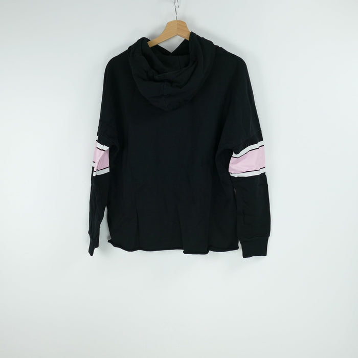 Schwarzer Damen Kapuzen-Pullover, Gr. M, H&M