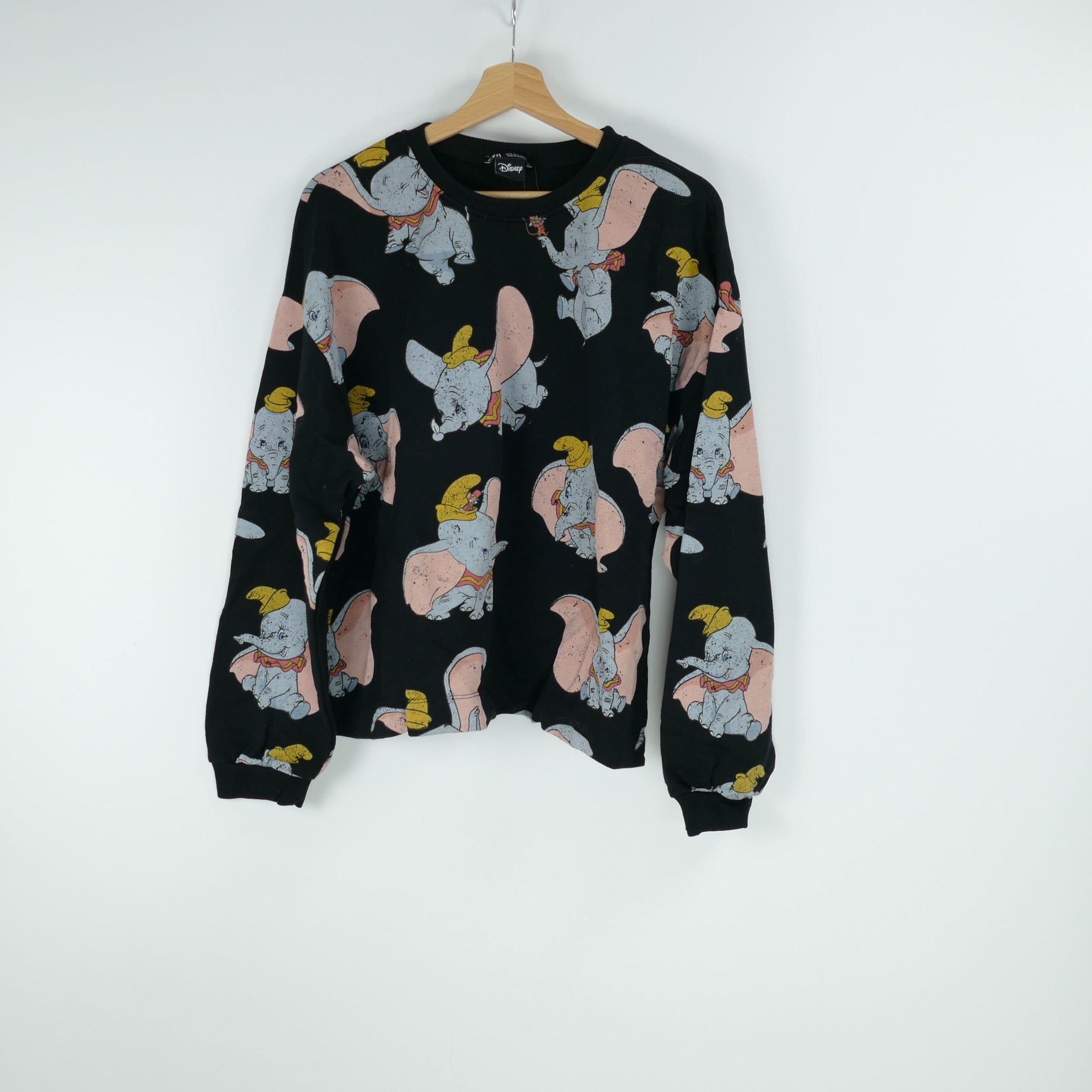 Schwarzer Damen Pullover, Gr. L, ZARA DISNEY