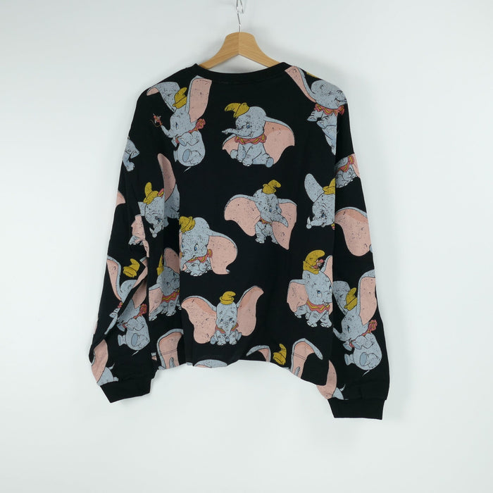 Schwarzer Damen Pullover, Gr. L, ZARA DISNEY