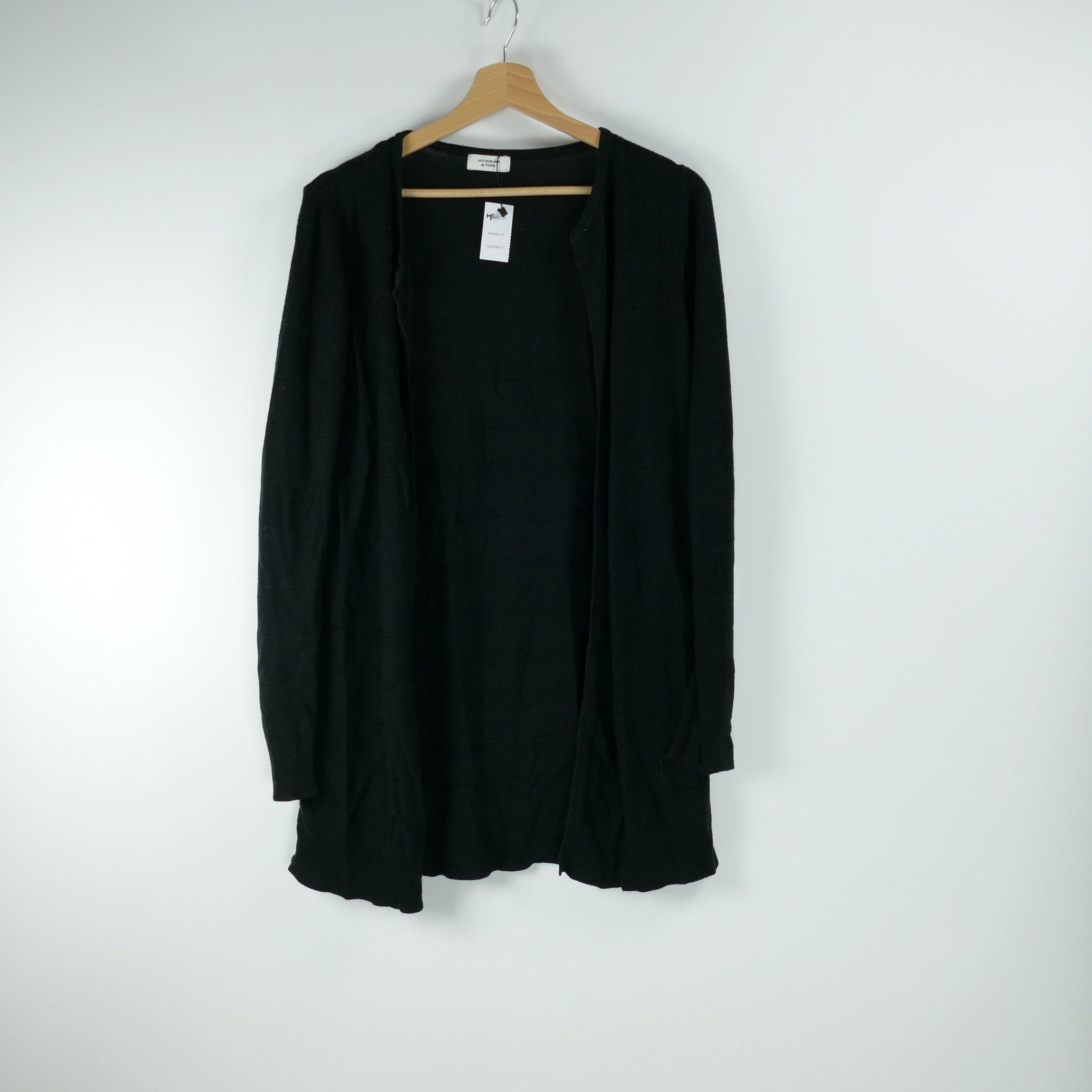 Schwarze Damen Strickjacke, Gr. L, JACQUELINE de YONG