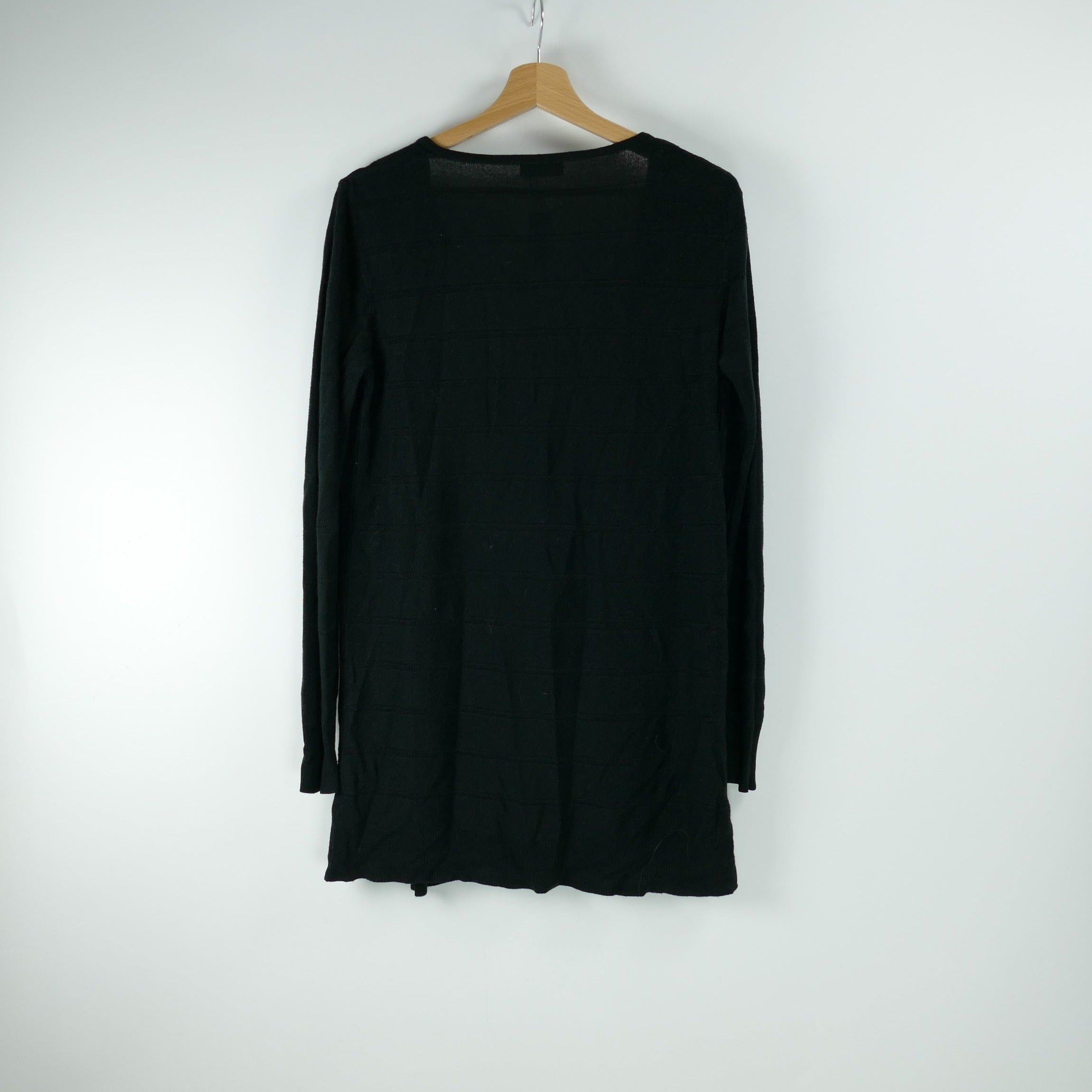 Schwarze Damen Strickjacke, Gr. L, JACQUELINE de YONG