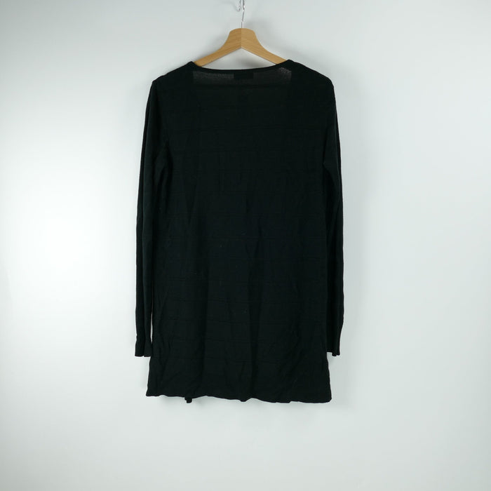 Schwarze Damen Strickjacke, Gr. L, JACQUELINE de YONG