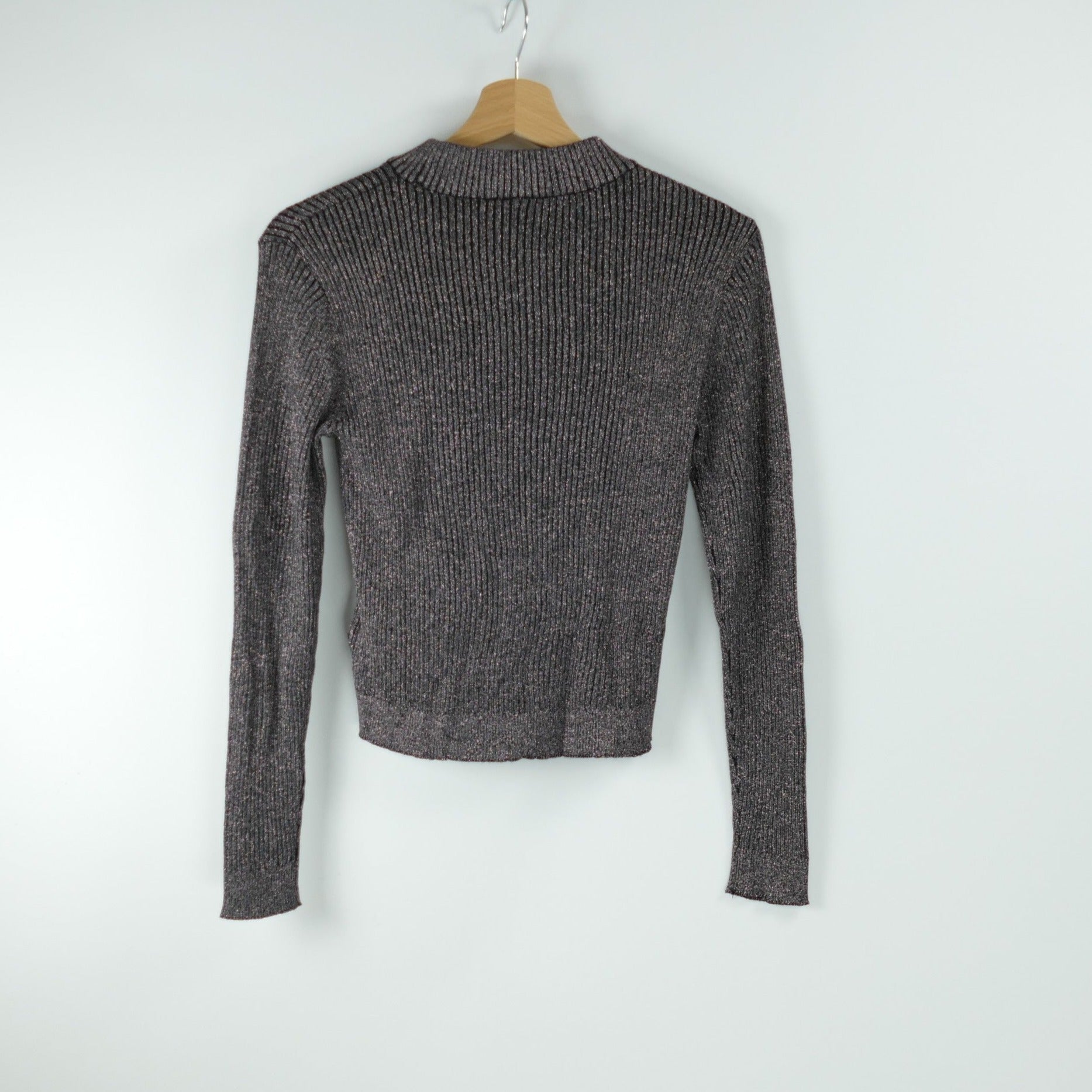 Dunkler Damen Pullover, Gr. L, H&M