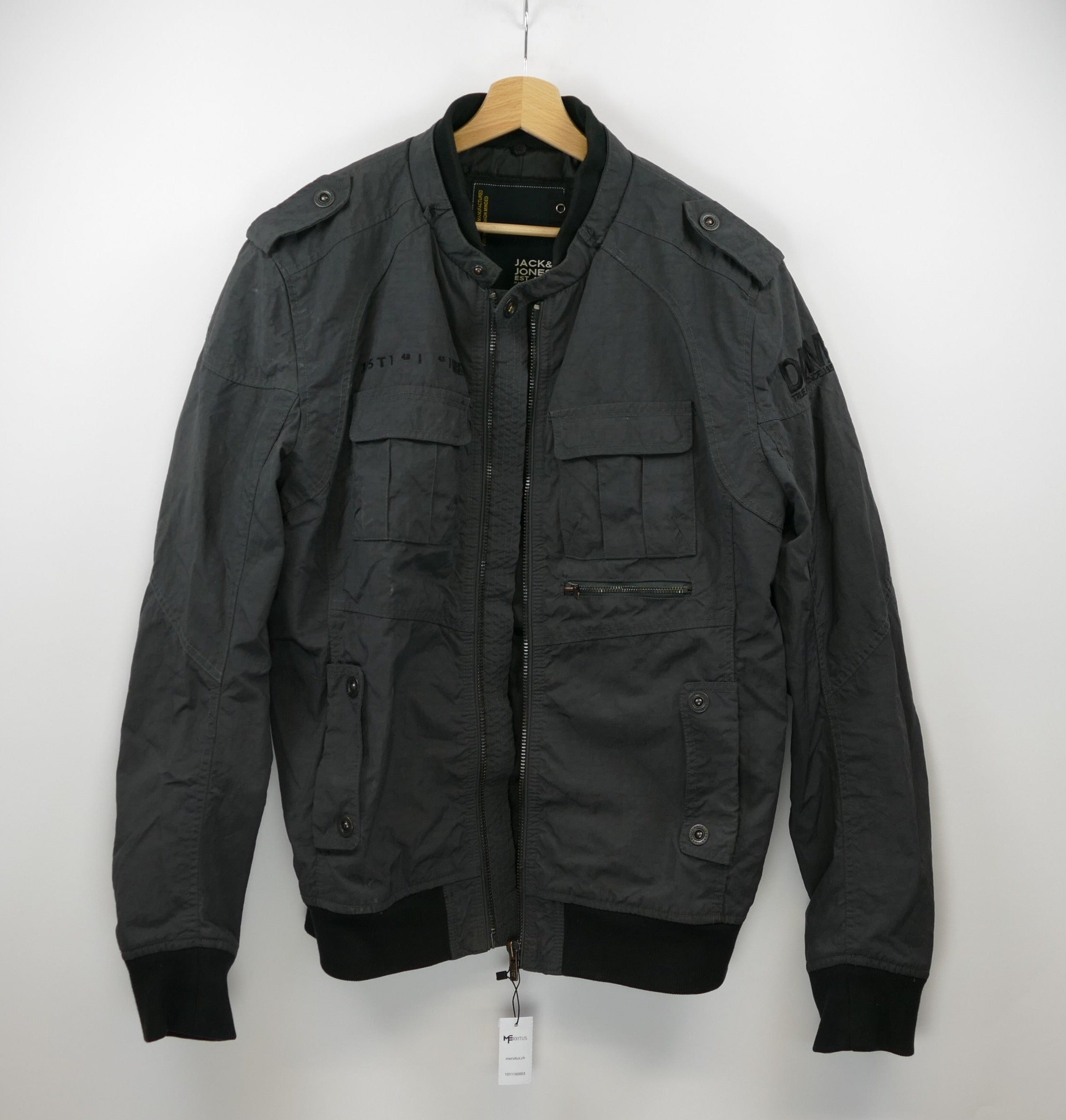 Schwarze Herren Jacke, Gr. L, JACK & JONES