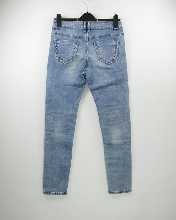 Blaue Damen Jeans, Gr. 38, FARFALLINA