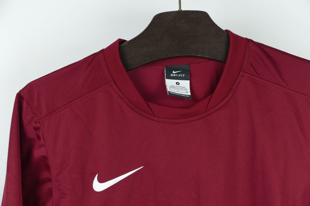 Dunkelrotes Damen Sport-T-Shirt, Gr. S, Nike