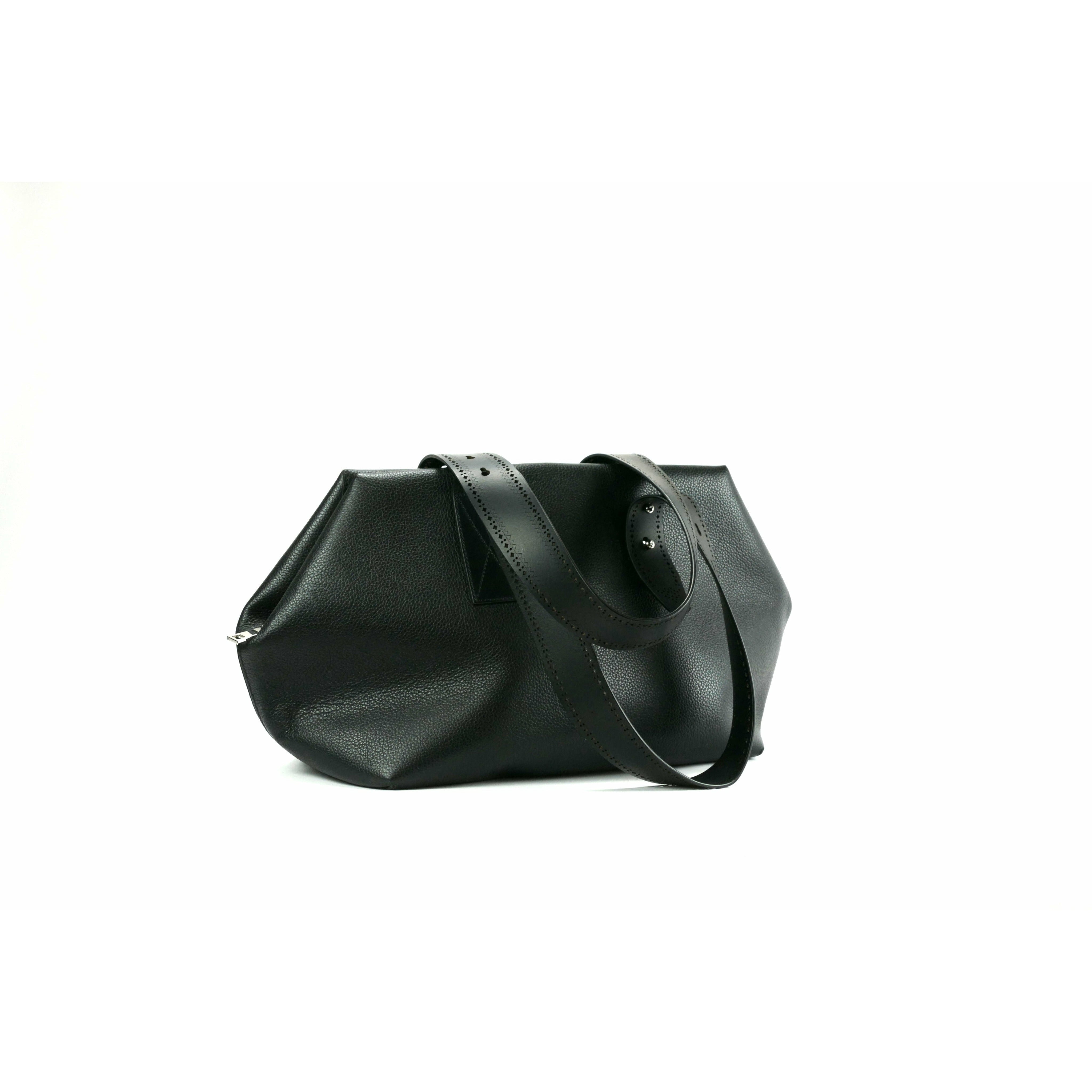 Schwarze Damen Handtasche, Liviana Conti