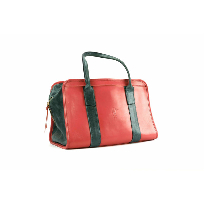 Rosa-graue Damen Handtasche, Santana