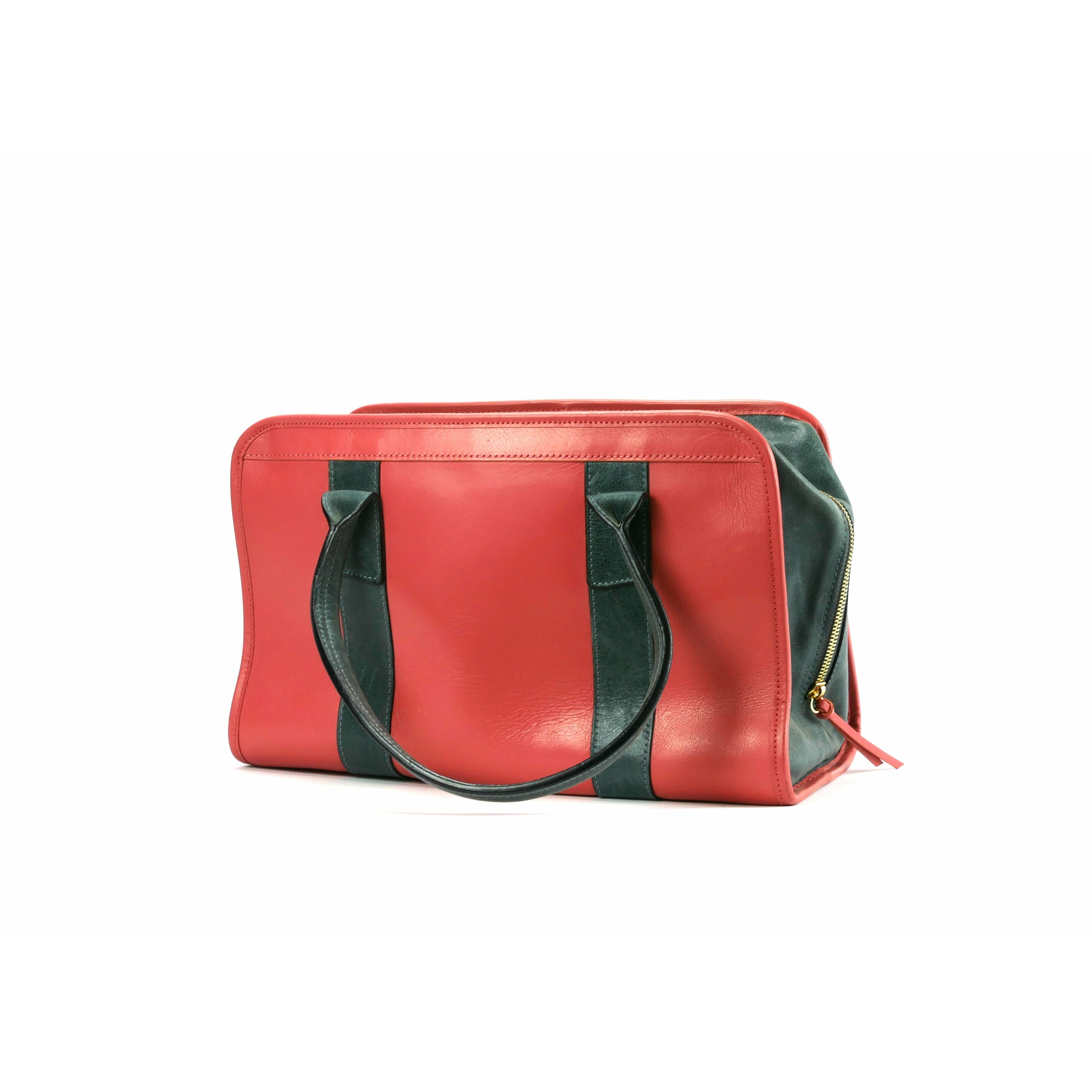 Rosa-graue Damen Handtasche, Santana