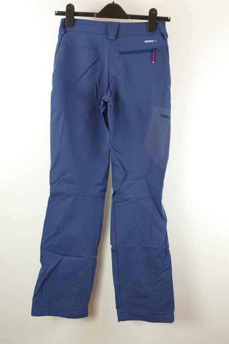 Blaue Damen Wanderhose, Gr. 32, salomon