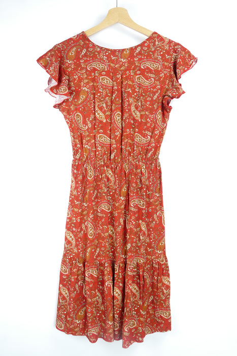 Rotes Damen Sommerkleid, Gr. 40