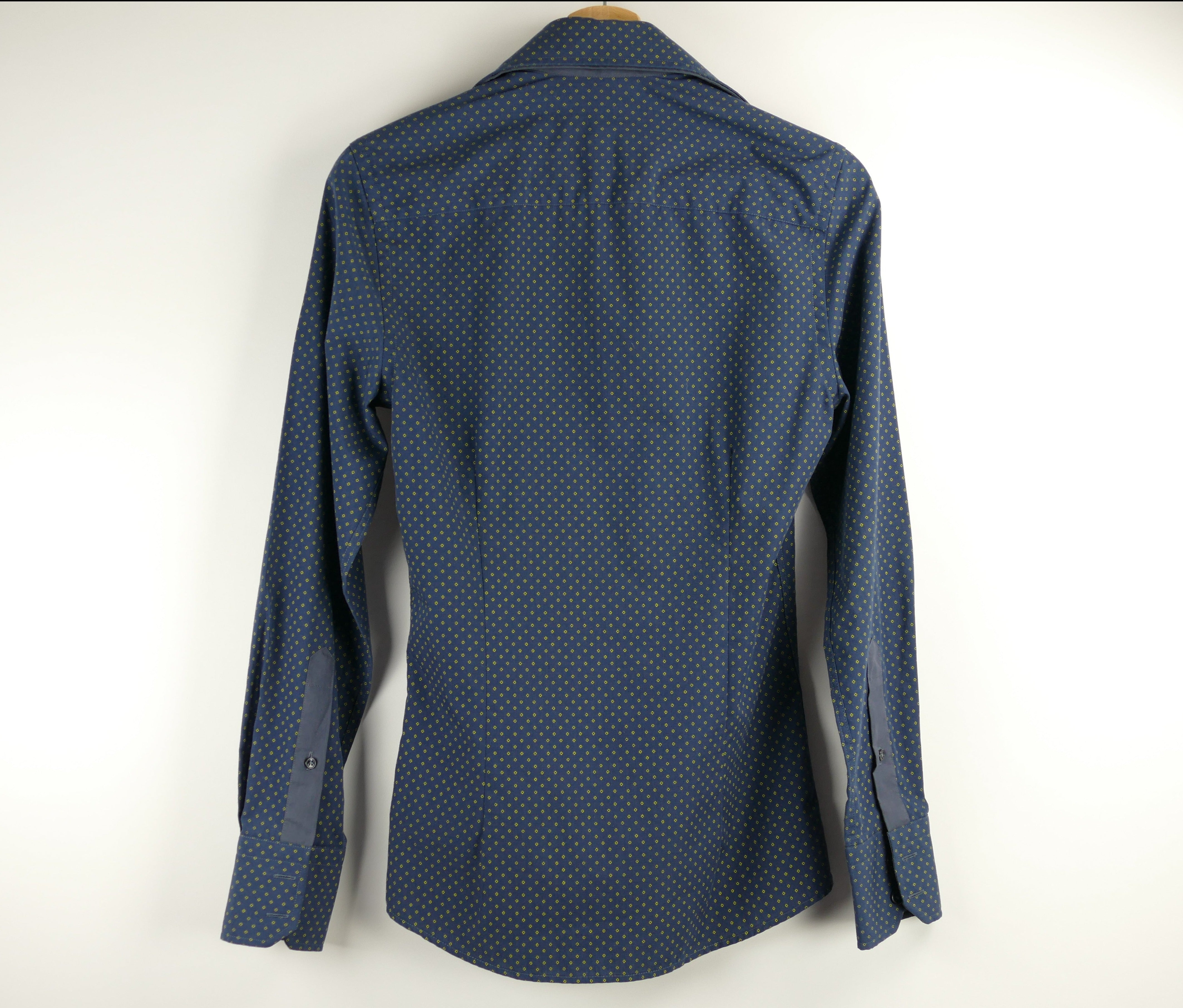 Blaues Herren Hemd, Gr. XXS, RIVER ISLAND