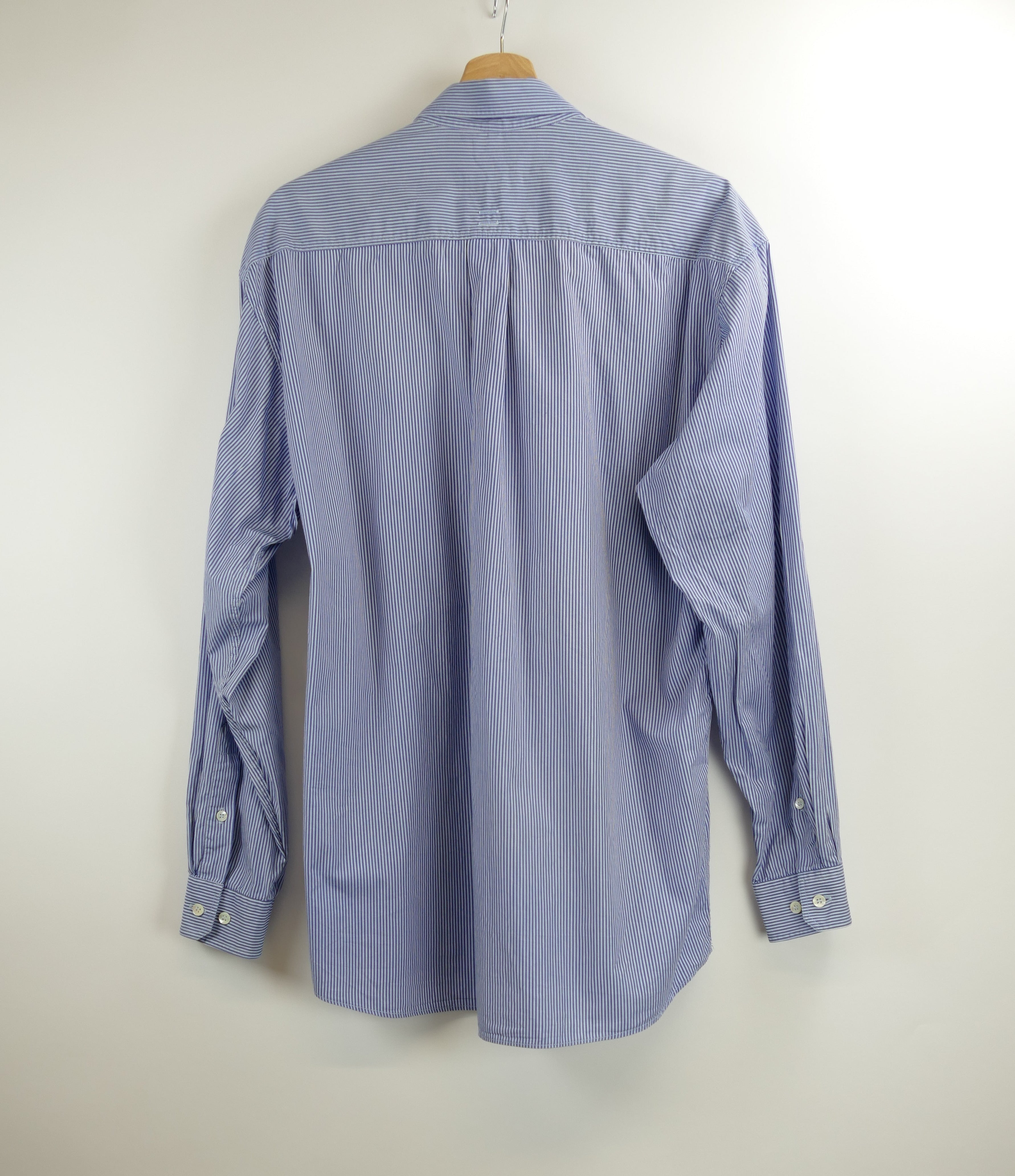 Blauweiss-gestreiftes Herren Hemd, Gr. 40, JACQUES BRITT