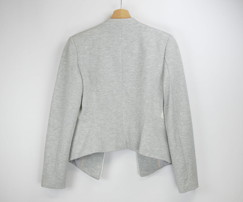 Grauer Damen Blazer, Gr. 40, NAF NAF