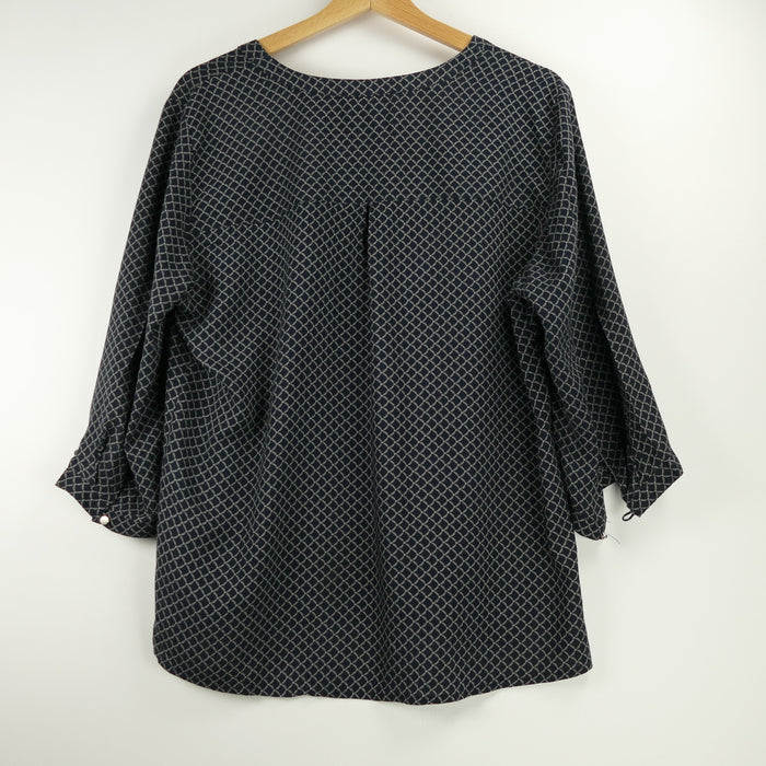 Schwarzes Damen Oberteil, Gr. 40, BONITA