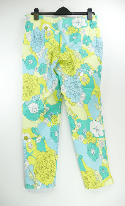 Damen Hose mit Muster, Gr. 42, principles Ben de Lisi