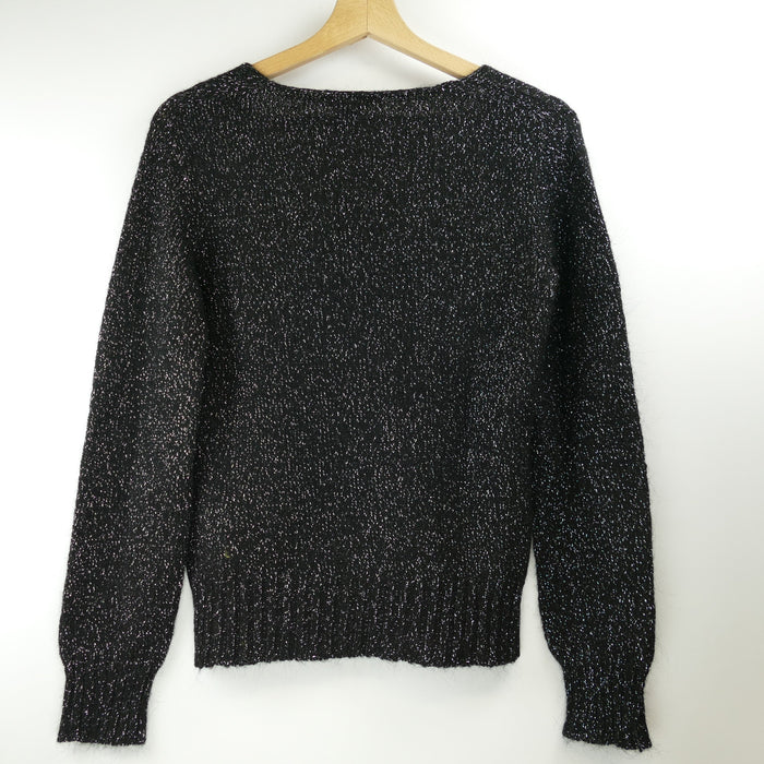Schwarzer Damen Pullover, Gr. M, Tinkebell
