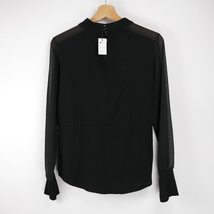 Schwarze Damen Bluse, Gr. S, OVS