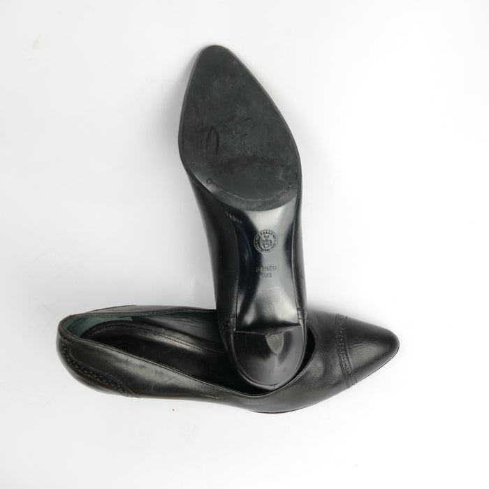 Schwarze Pumps, Gr. 39.5, BALLY