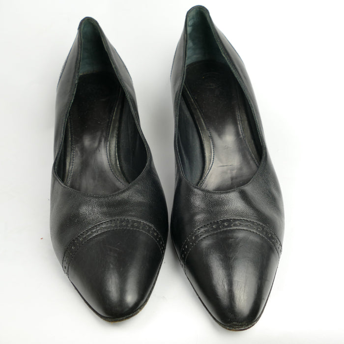 Schwarze Pumps, Gr. 39.5, BALLY