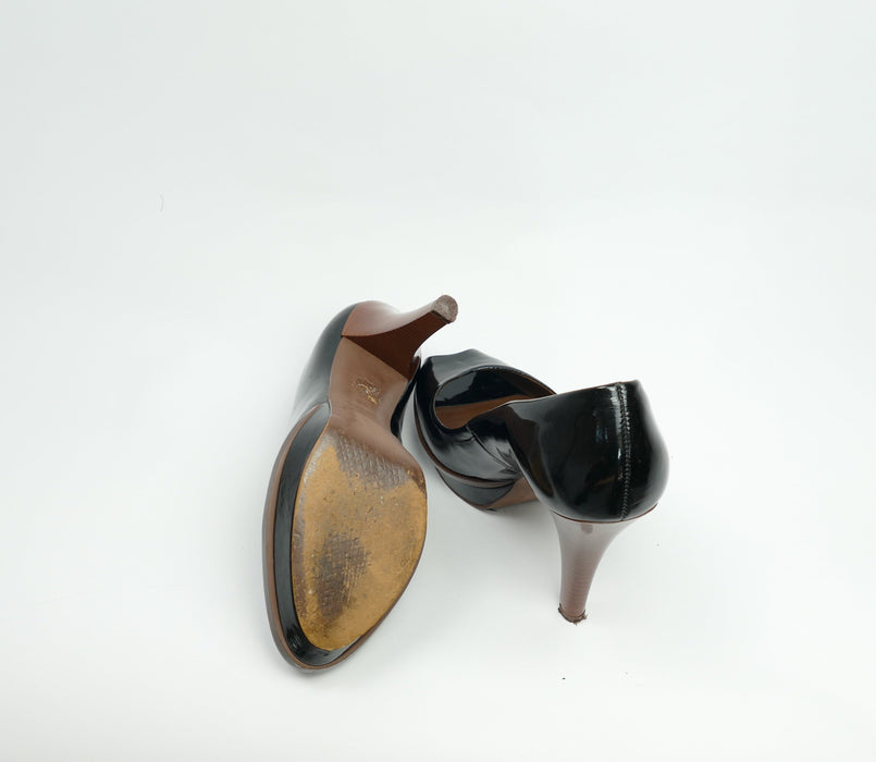 Schwarze High Heels, Gr. 38, ZARA WOMAN