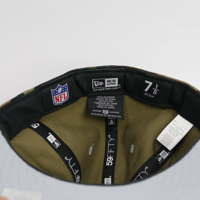 Grünes RAIDERS Herren Cap, Gr.  7 1/8, NEW ERA