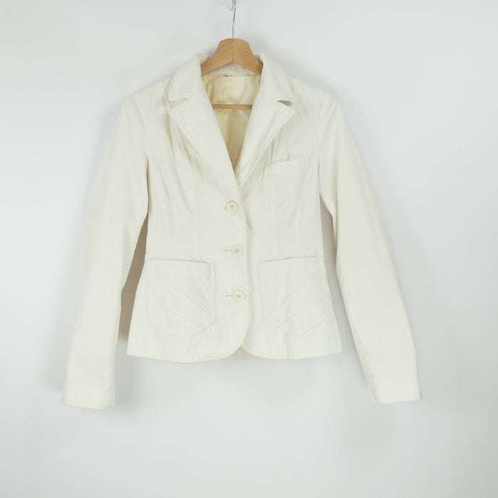 Weisse Damen Jacke, Gr. S, H&M