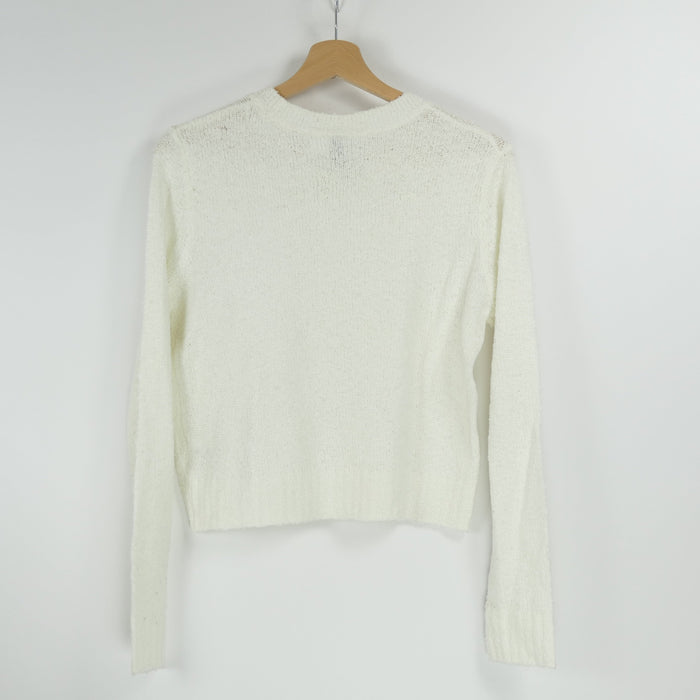 Weisser Damen Pullover, Gr. 36, H&M